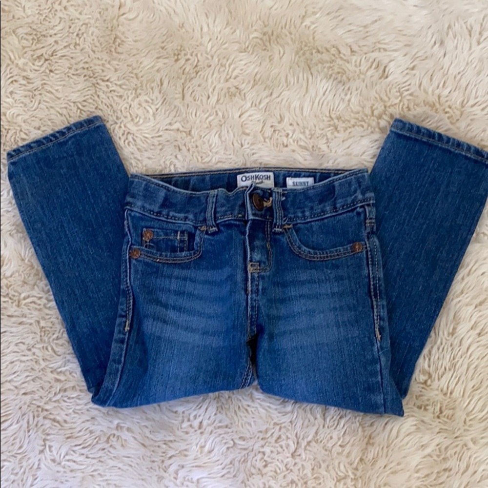 OSH KOSH Toddler Girl’s Skinny Denim Jeans Size 2T EUC